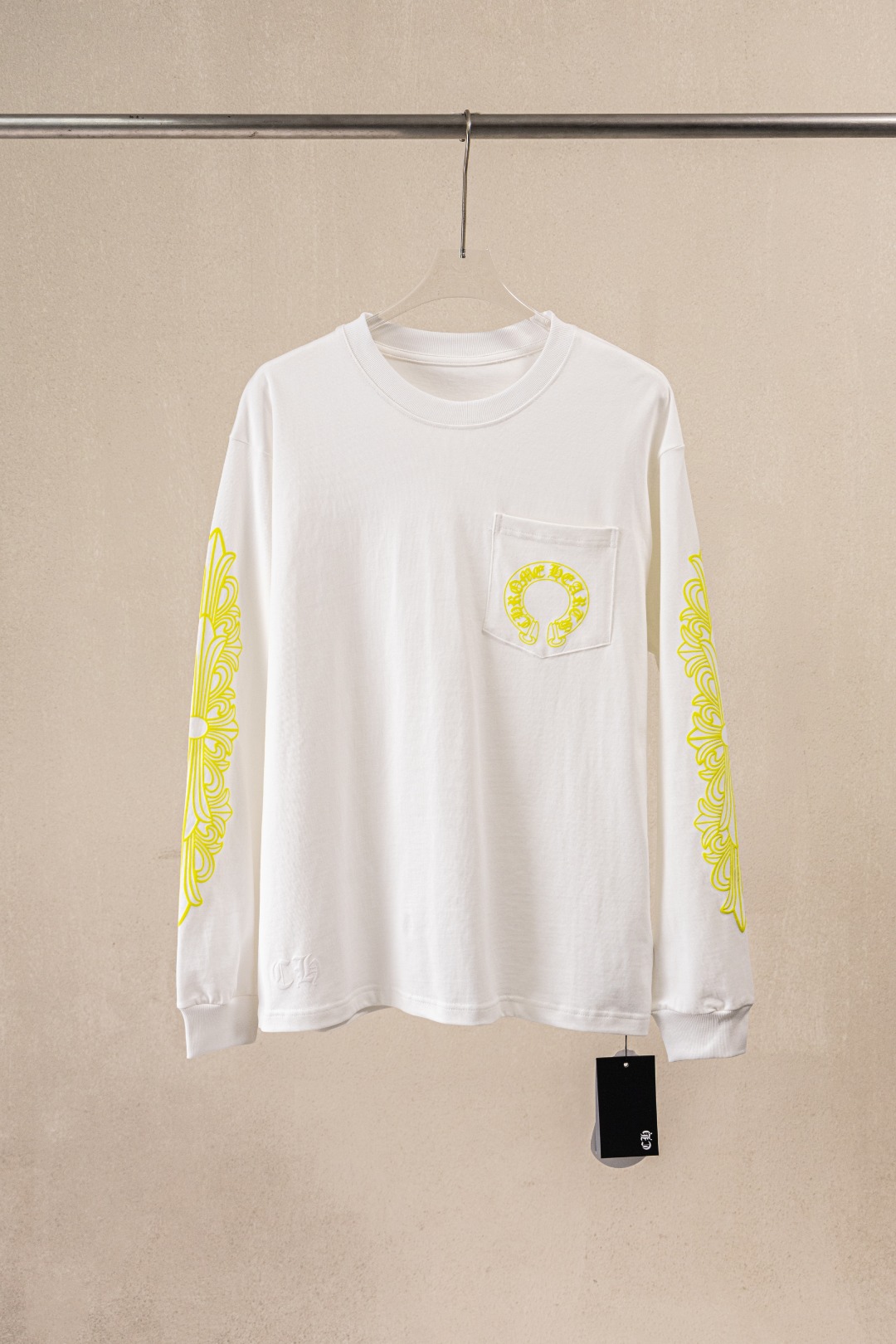 Cheap Chrome Hearts Long-Sleeved T-shirts in 215541, $35 USD- [IB215541] - Replica Chrome Hearts Long-Sleeved T-shirts