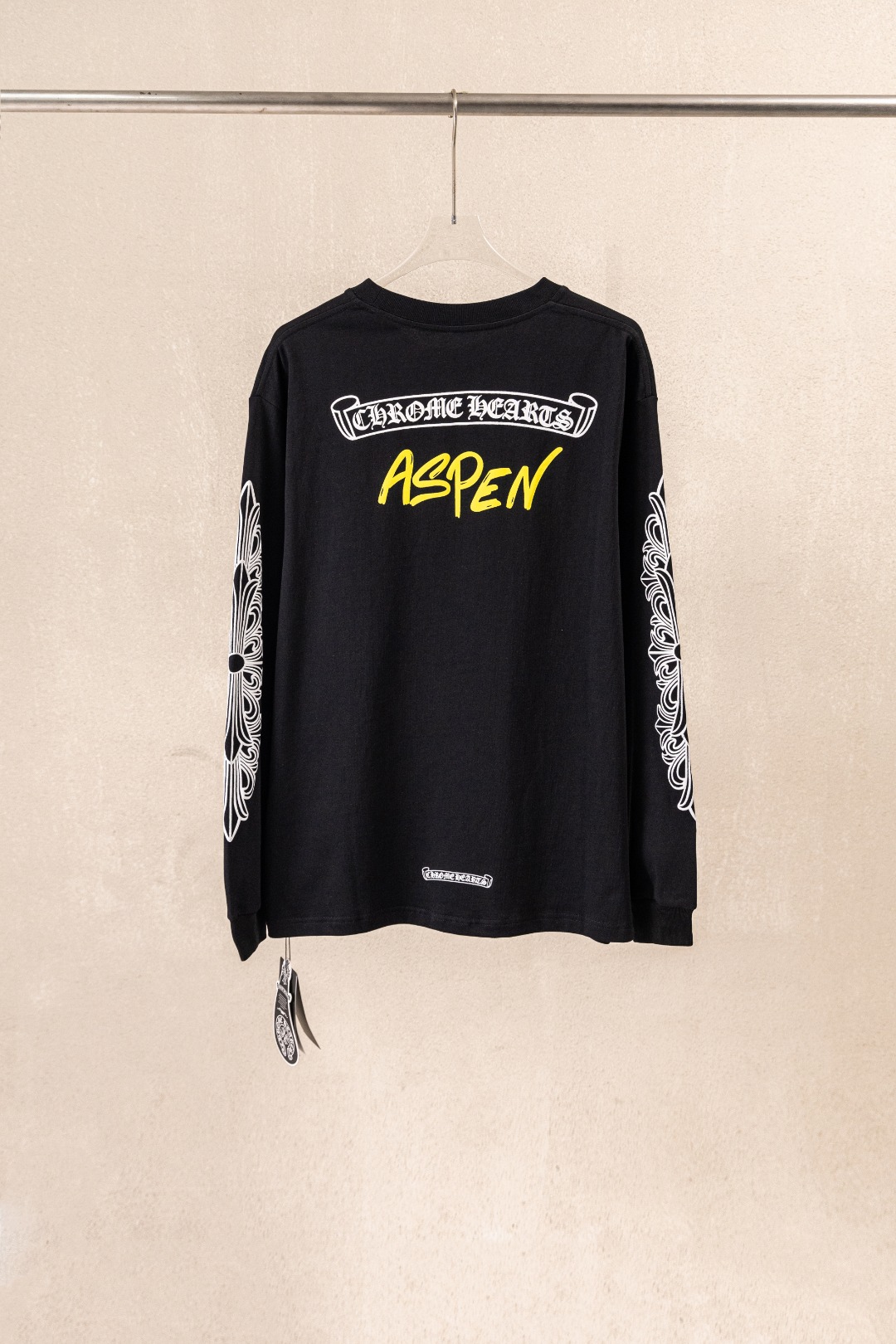 Cheap Chrome Hearts Long-Sleeved T-shirts in 215542, $35 USD- [IB215542] - Replica Chrome Hearts Long-Sleeved T-shirts