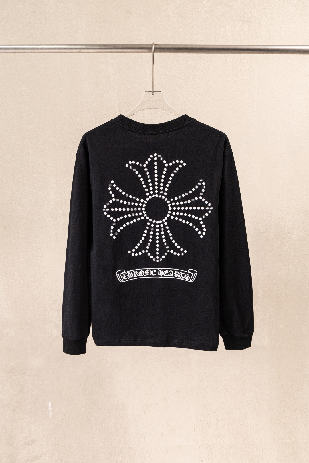 Cheap Chrome Hearts Long-Sleeved T-shirts in 215544, $35 USD- [IB215544] - Replica Chrome Hearts Long-Sleeved T-shirts
