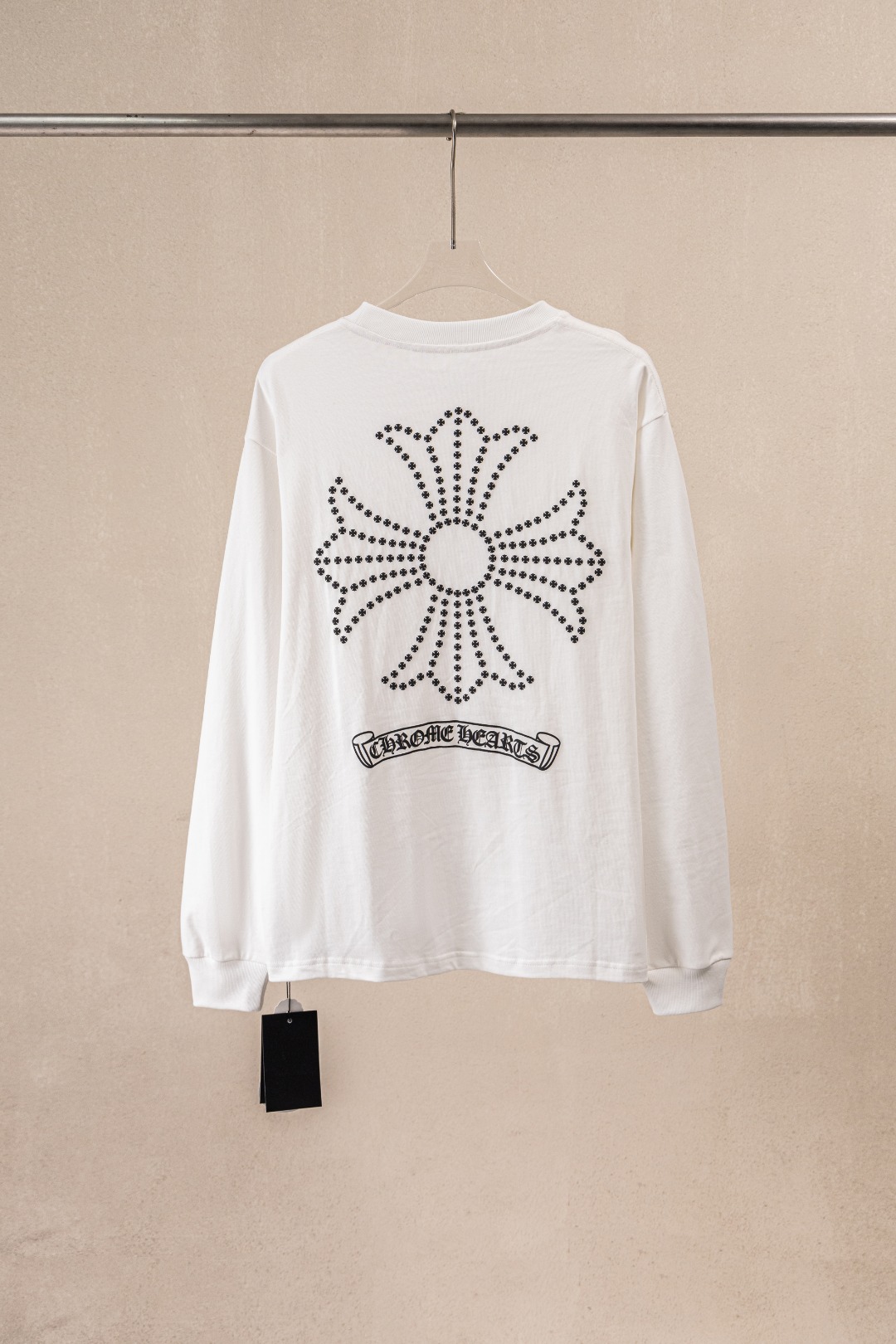 Cheap Chrome Hearts Long-Sleeved T-shirts in 215545, $35 USD- [IB215545] - Replica Chrome Hearts Long-Sleeved T-shirts