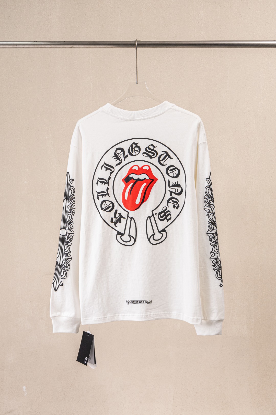Cheap Chrome Hearts Long-Sleeved T-shirts in 215547, $35 USD- [IB215547] - Replica Chrome Hearts Long-Sleeved T-shirts