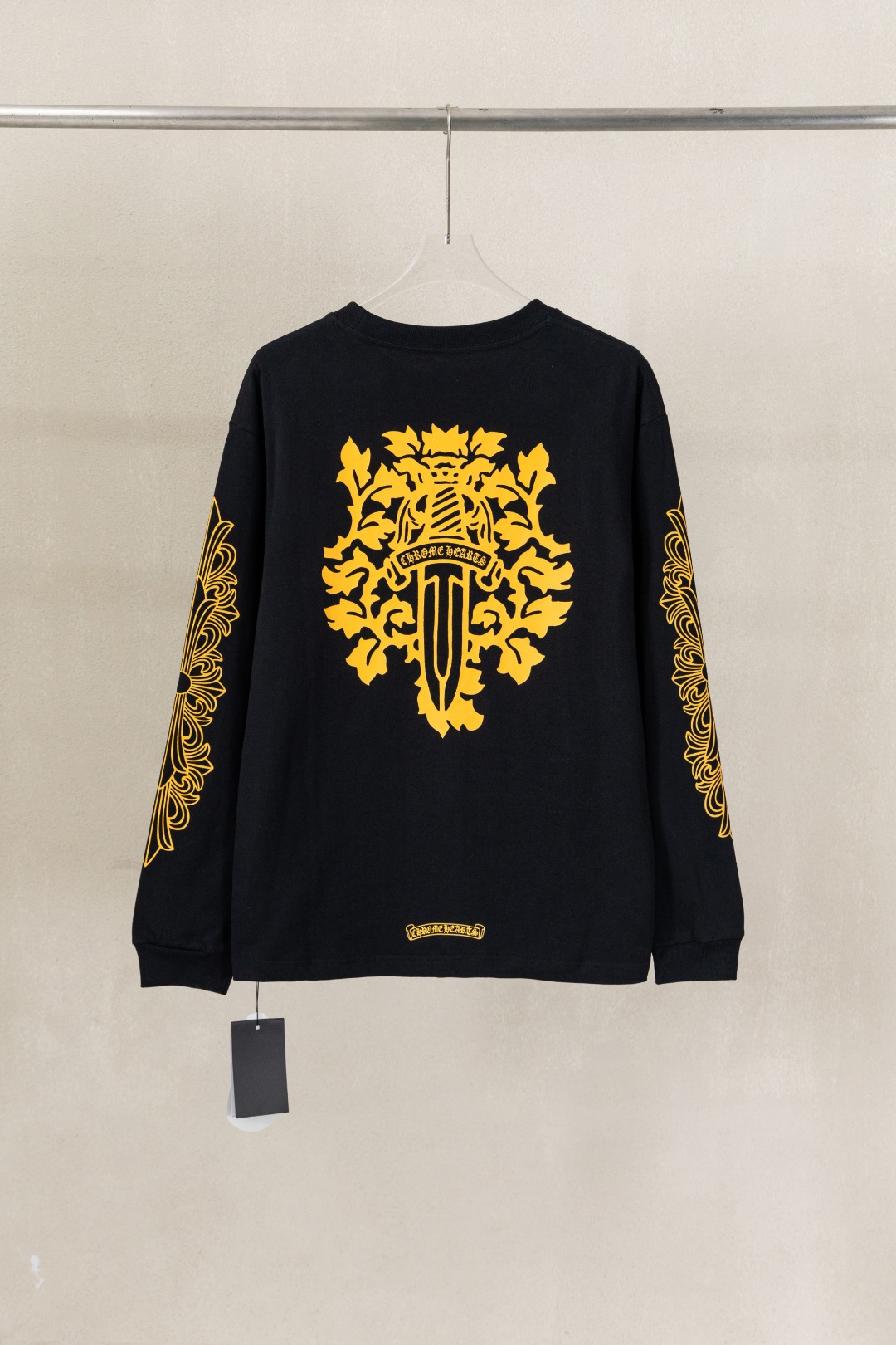 Cheap Chrome Hearts Long-Sleeved T-shirts in 215548, $35 USD- [IB215548] - Replica Chrome Hearts Long-Sleeved T-shirts