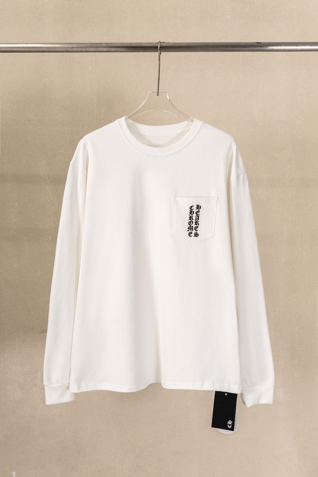 Cheap Chrome Hearts Long-Sleeved T-shirts in 215550, $35 USD- [IB215550] - Replica Chrome Hearts Long-Sleeved T-shirts