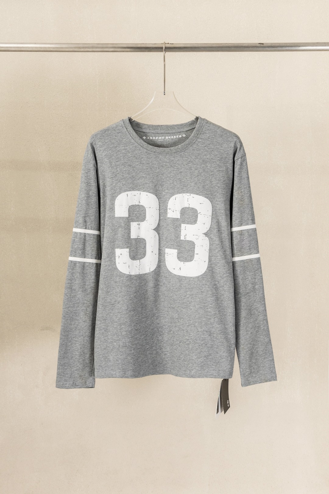 Cheap Chrome Hearts Long-Sleeved T-shirts in 215552, $35 USD- [IB215552] - Replica Chrome Hearts Long-Sleeved T-shirts