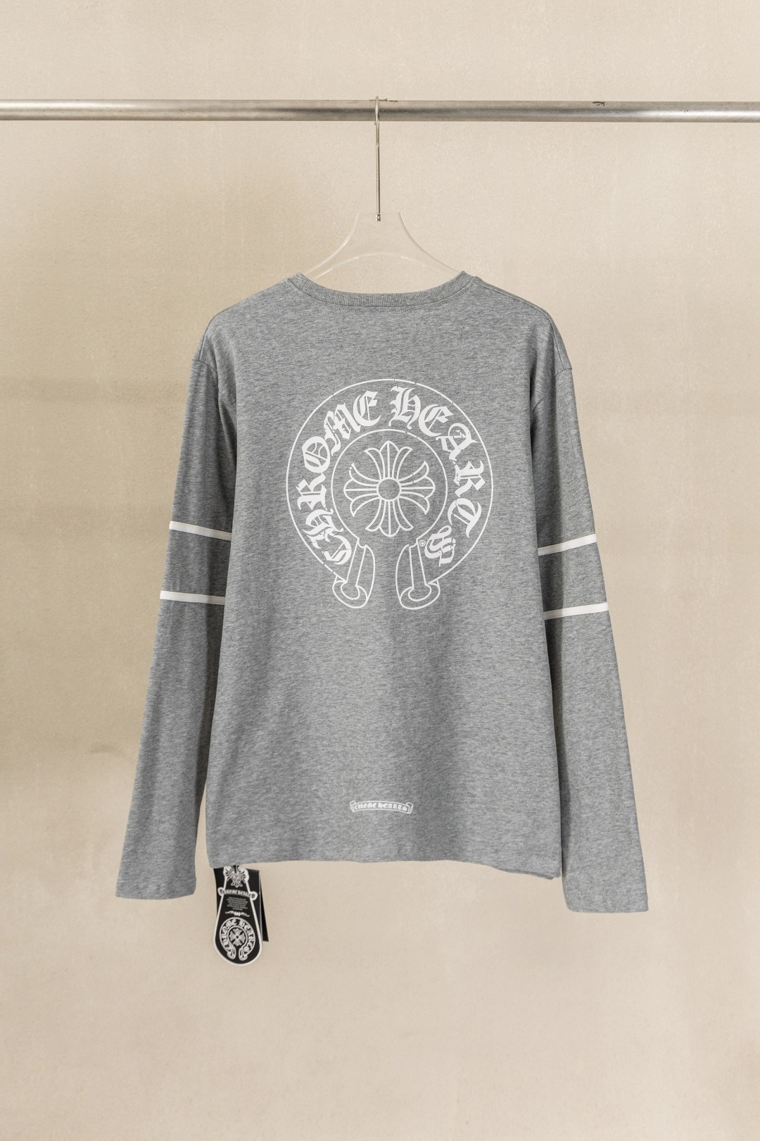 Cheap Chrome Hearts Long-Sleeved T-shirts in 215552, $35 USD- [IB215552] - Replica Chrome Hearts Long-Sleeved T-shirts
