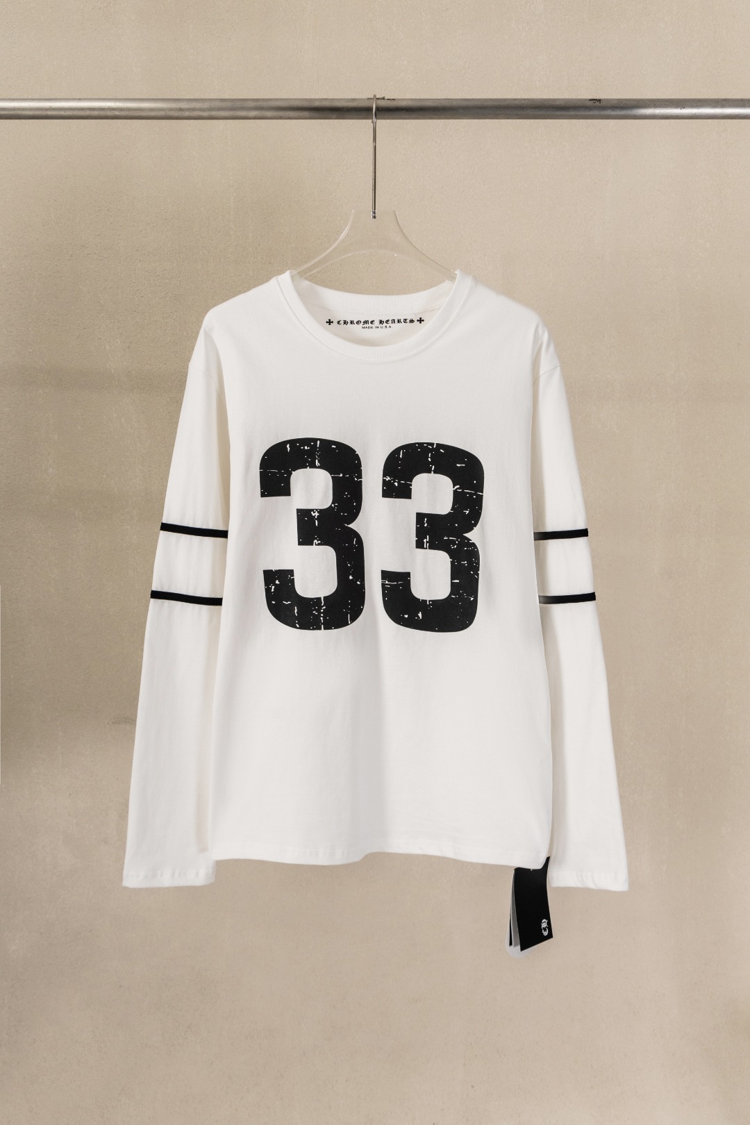 Cheap Chrome Hearts Long-Sleeved T-shirts in 215553, $35 USD- [IB215553] - Replica Chrome Hearts Long-Sleeved T-shirts