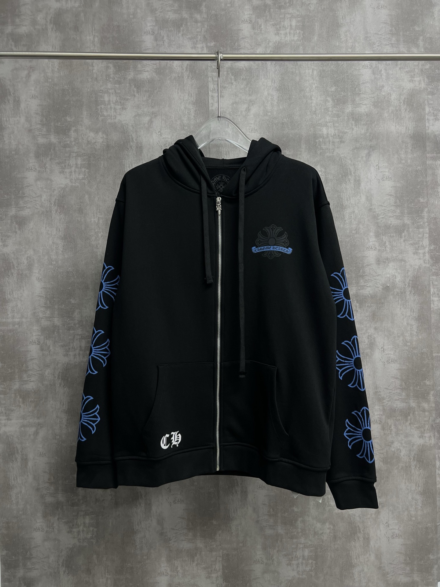 Cheap Chrome hearts Hoody in 215567, $60 USD- [IB215567] - Replica Chrome hearts Hoody