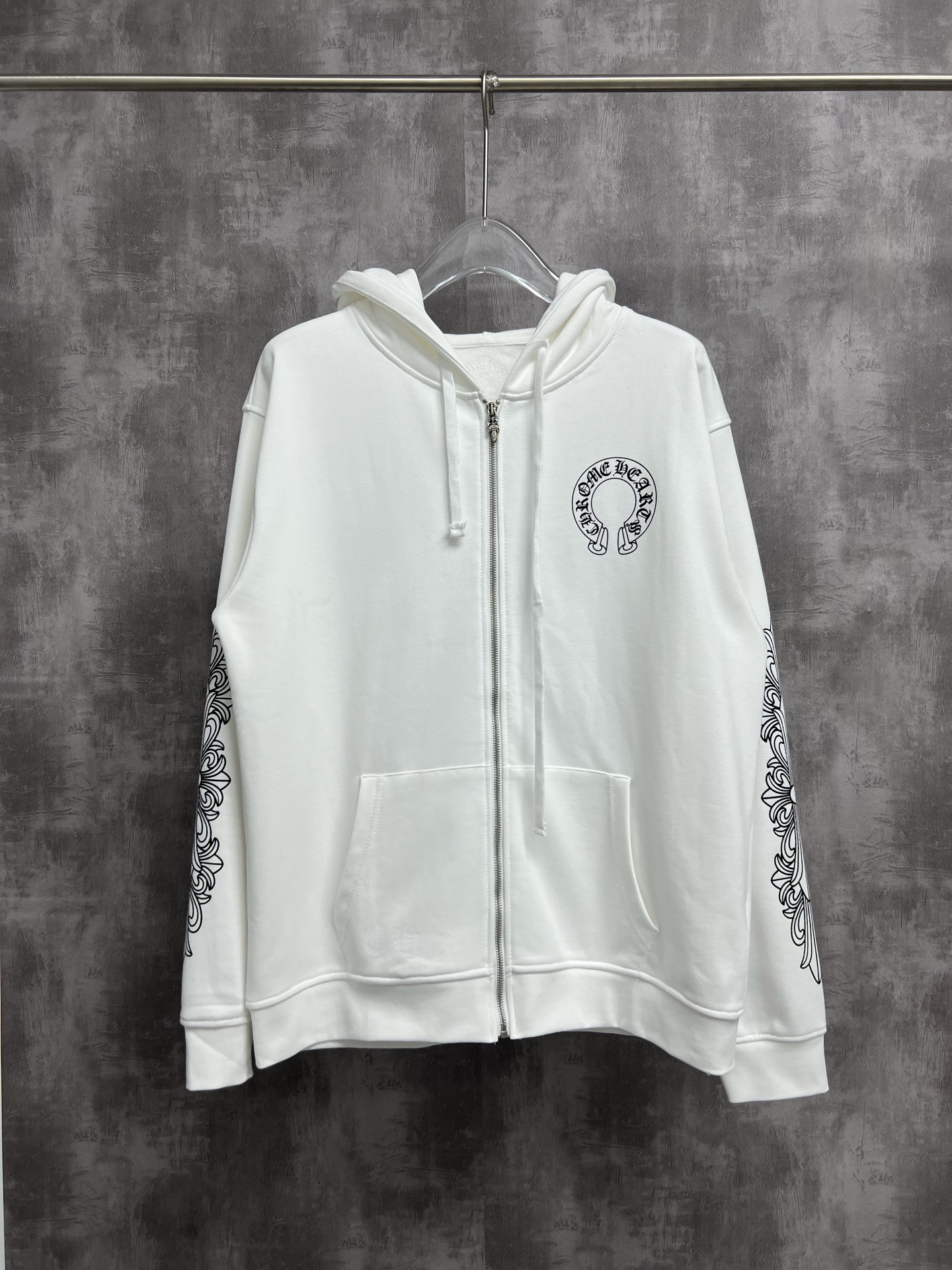 Cheap Chrome hearts Hoody in 215569, $60 USD- [IB215569] - Replica Chrome hearts Hoody