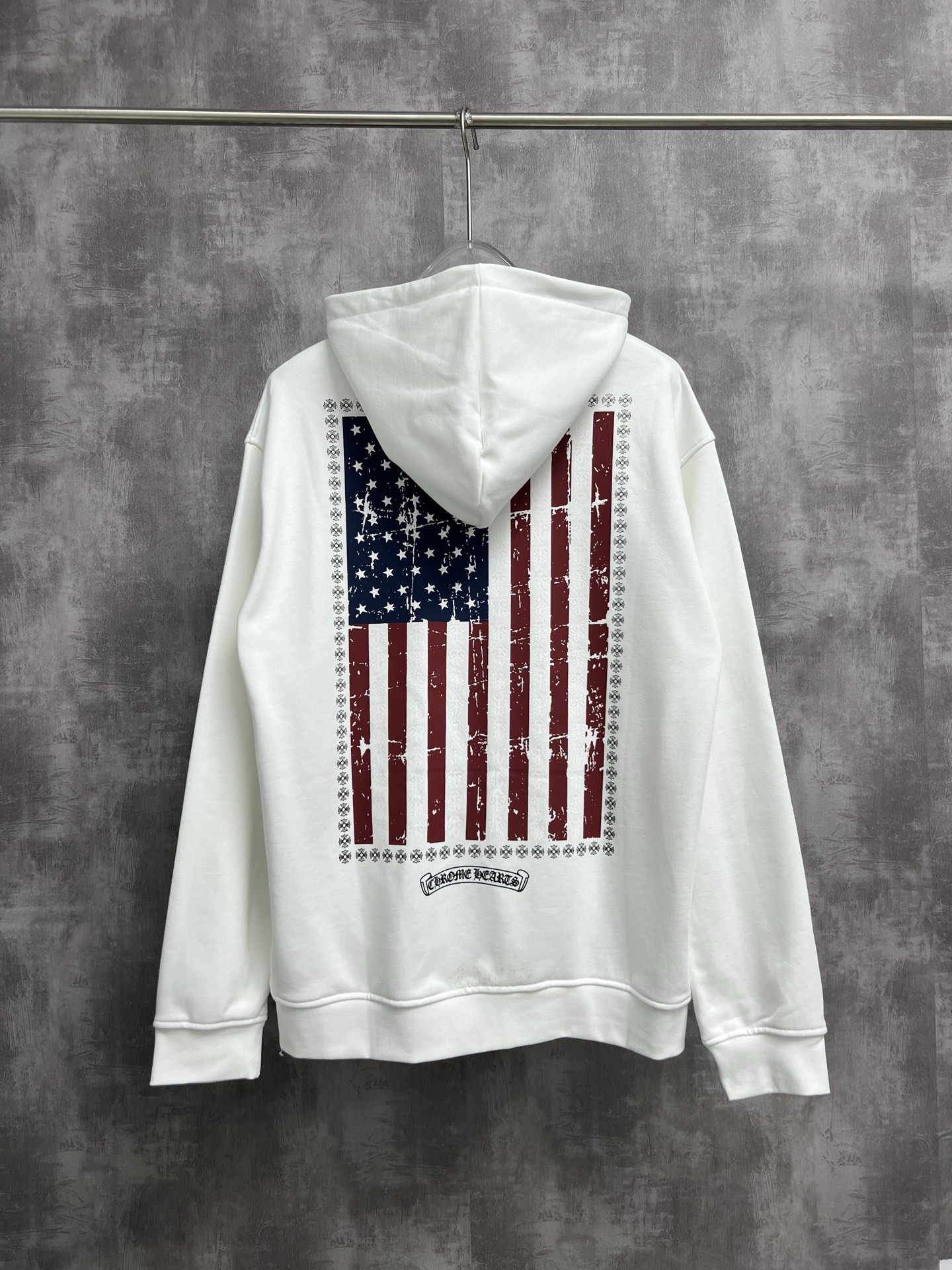 Cheap Chrome hearts Hoody in 215575, $60 USD- [IB215575] - Replica Chrome hearts Hoody