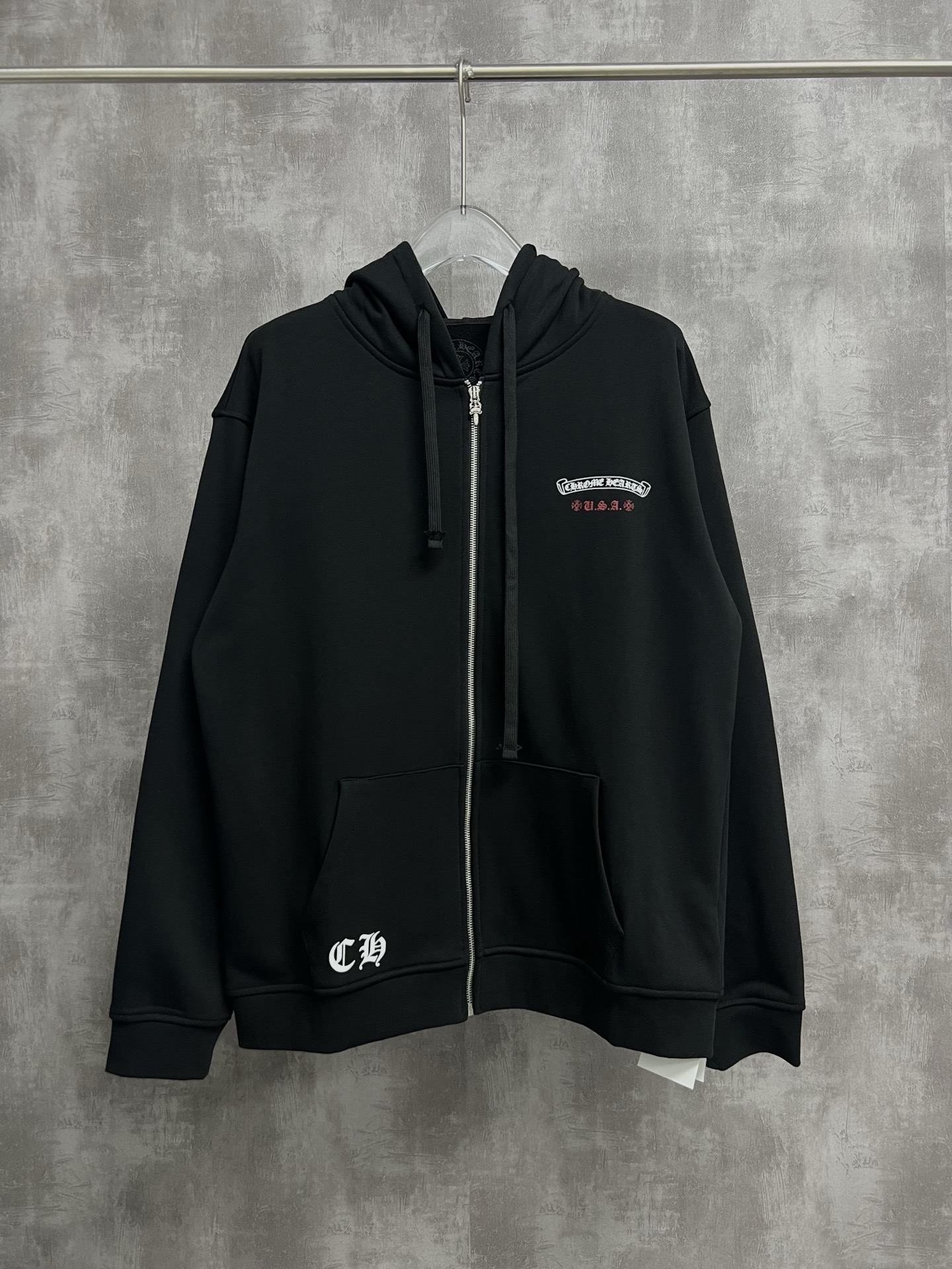 Cheap Chrome hearts Hoody in 215576, $60 USD- [IB215576] - Replica Chrome hearts Hoody
