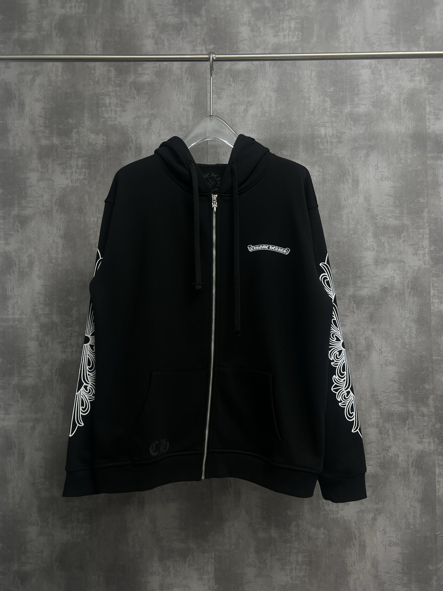 Cheap Chrome hearts Hoody in 215579, $60 USD- [IB215579] - Replica Chrome hearts Hoody
