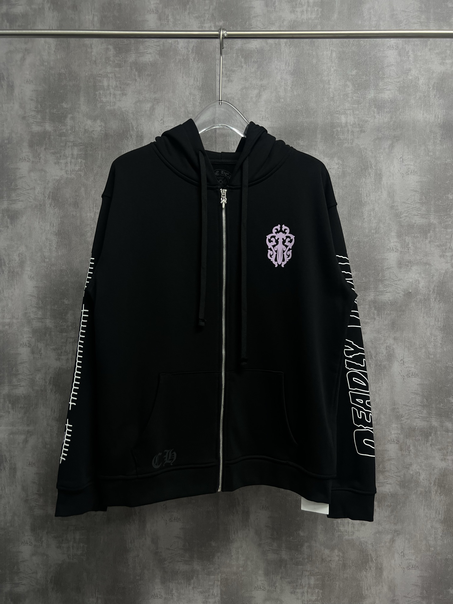 Cheap Chrome hearts Hoody in 215581, $60 USD- [IB215581] - Replica Chrome hearts Hoody