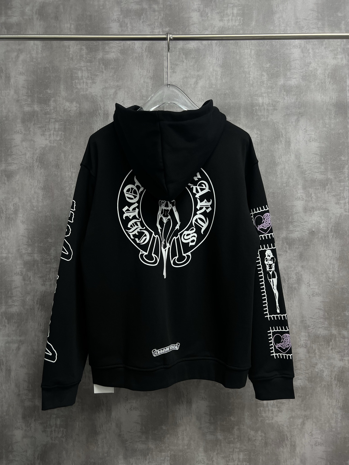 Cheap Chrome hearts Hoody in 215581, $60 USD- [IB215581] - Replica Chrome hearts Hoody