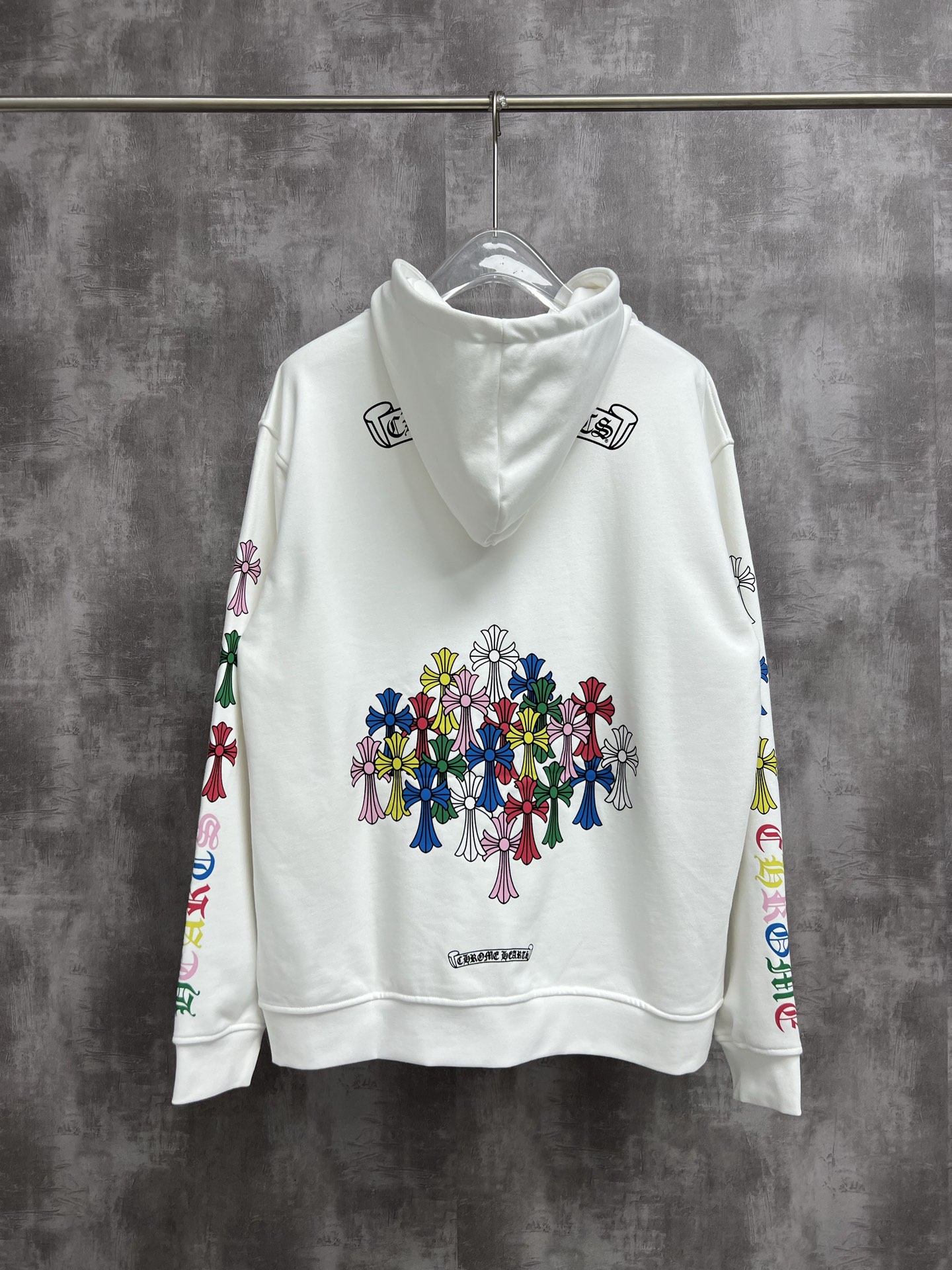 Cheap Chrome hearts Hoody in 215582, $60 USD- [IB215582] - Replica Chrome hearts Hoody