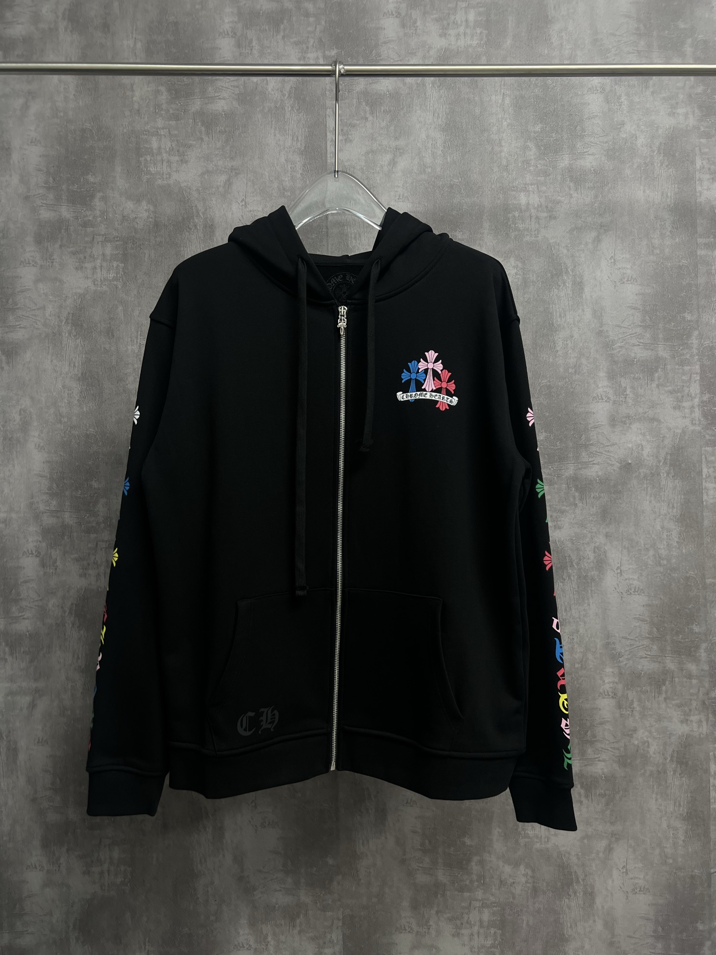 Cheap Chrome hearts Hoody in 215583, $60 USD- [IB215583] - Replica Chrome hearts Hoody