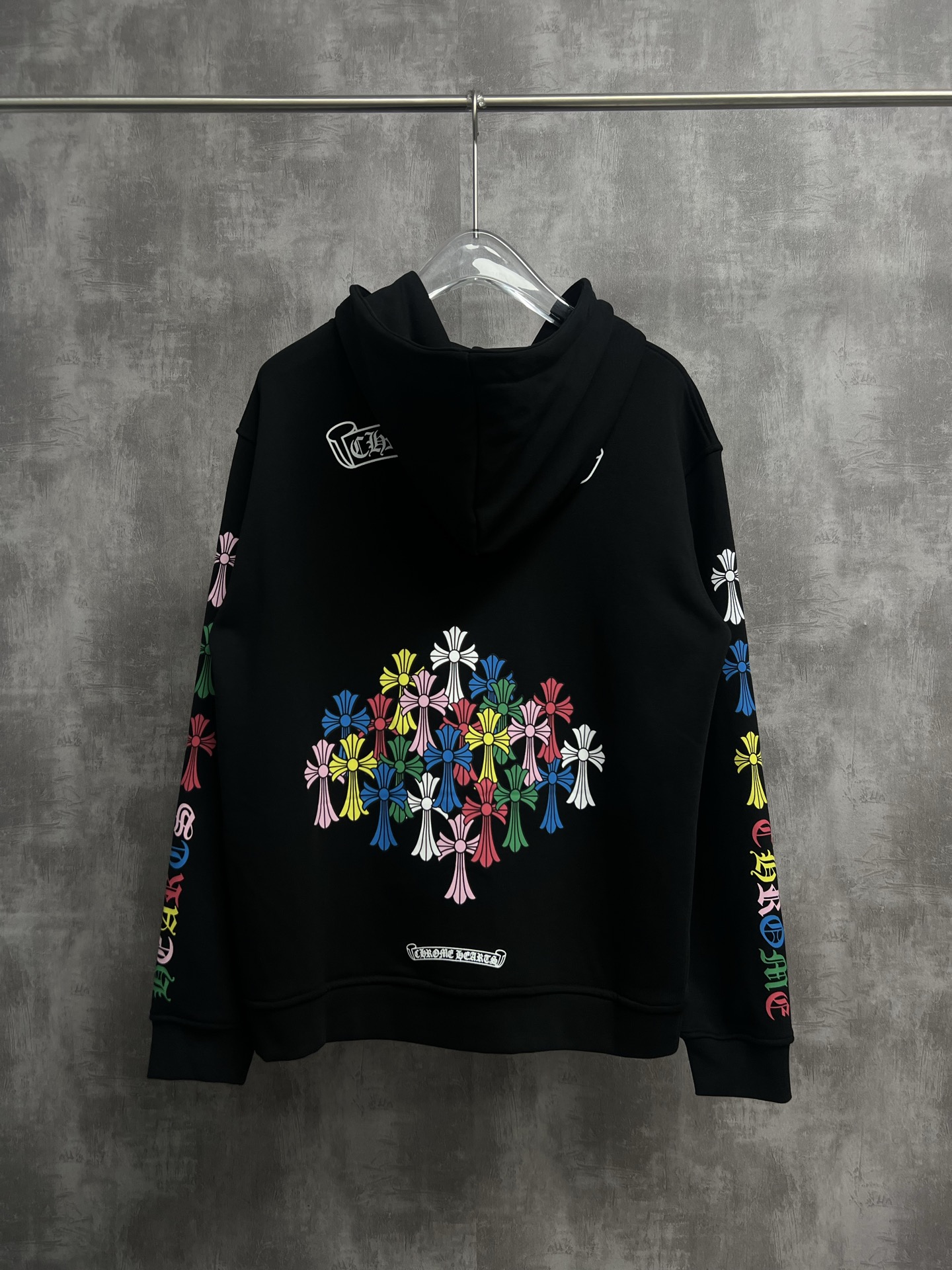 Cheap Chrome hearts Hoody in 215583, $60 USD- [IB215583] - Replica Chrome hearts Hoody