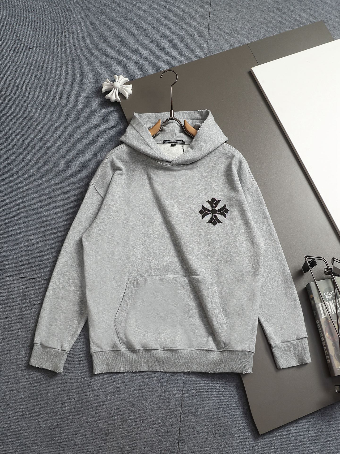Cheap Chrome hearts Hoody in 215598, $60 USD- [IB215598] - Replica Chrome hearts Hoody