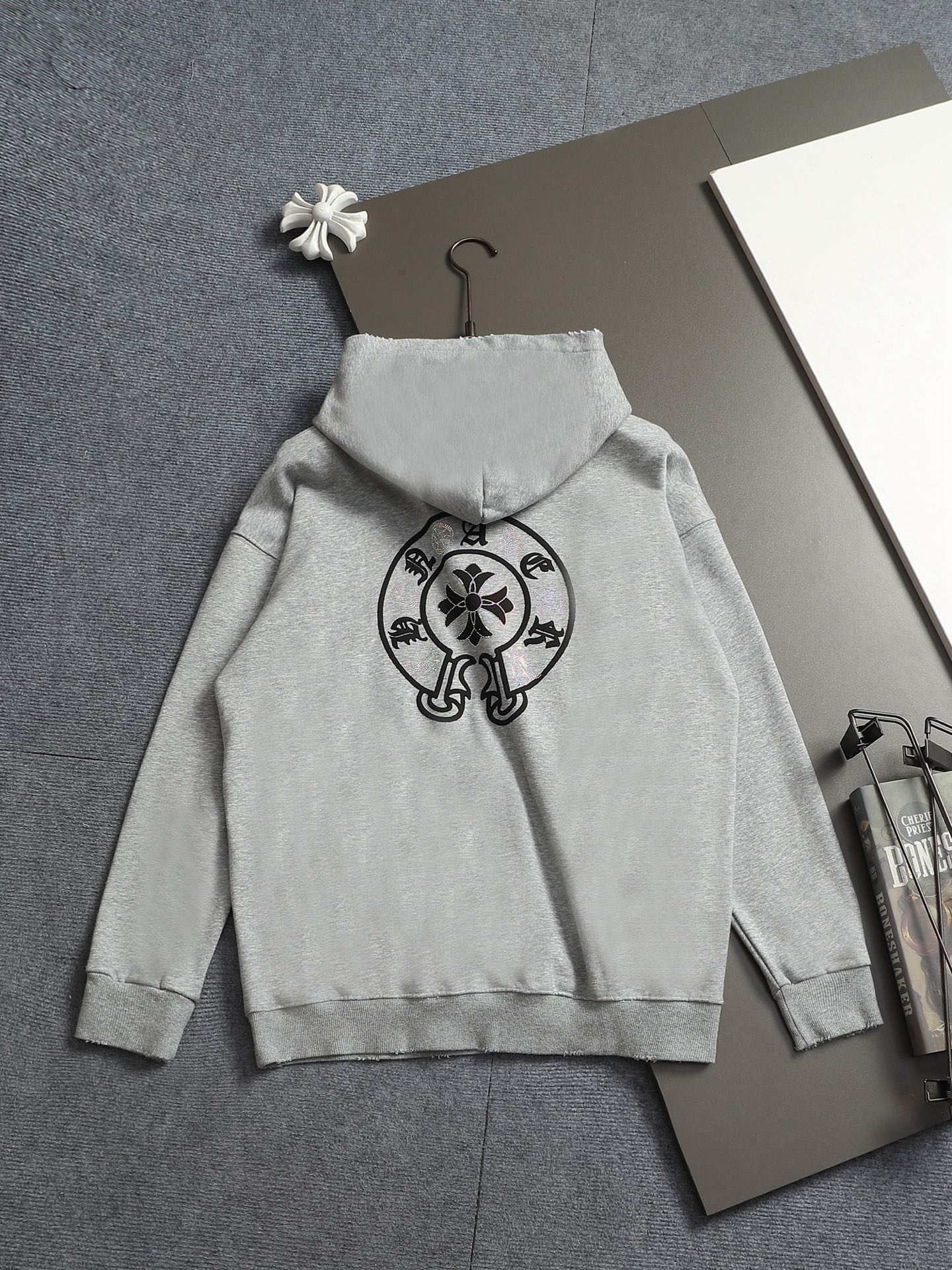 Cheap Chrome hearts Hoody in 215598, $60 USD- [IB215598] - Replica Chrome hearts Hoody