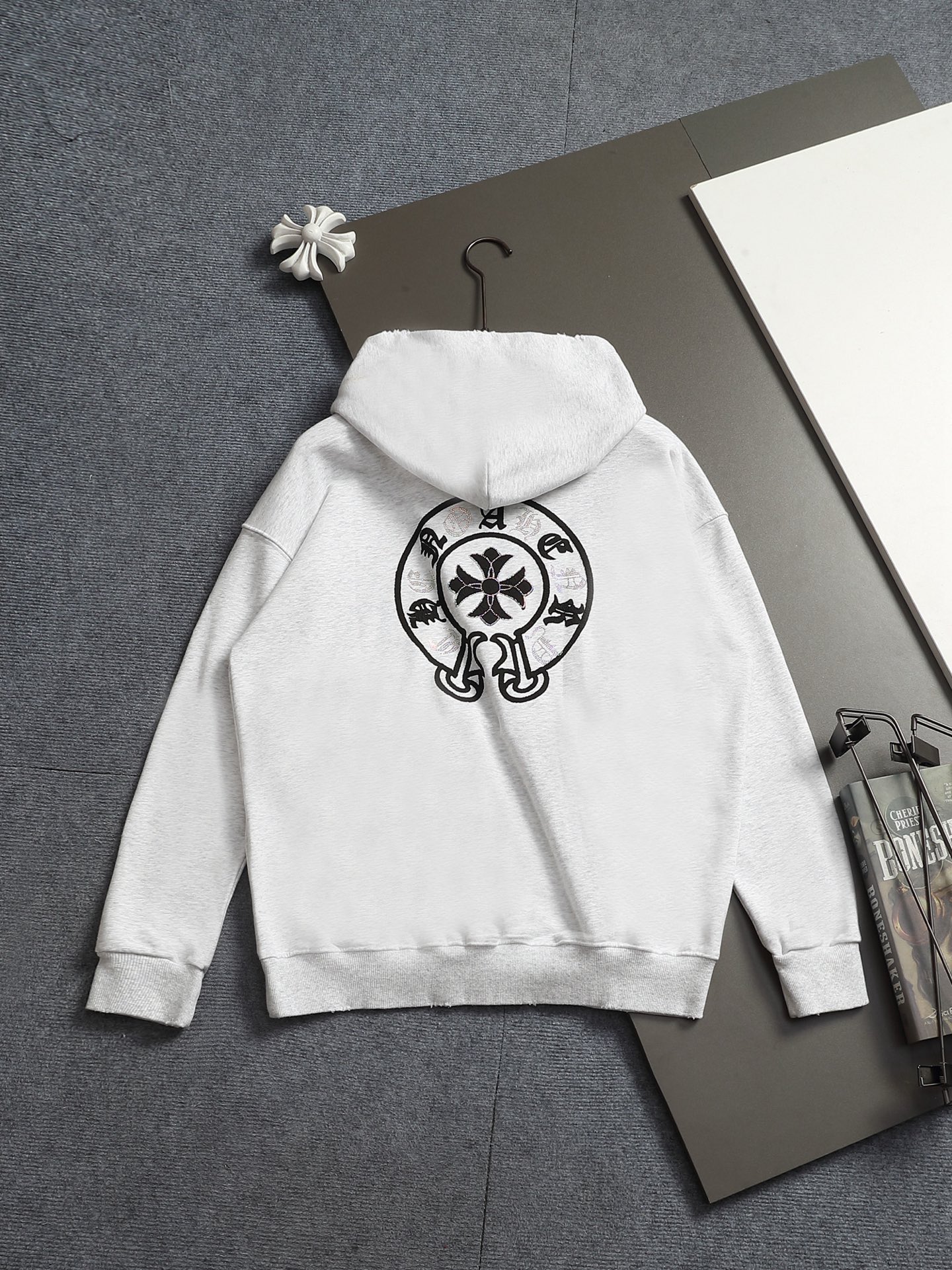 Cheap Chrome hearts Hoody in 215599, $60 USD- [IB215599] - Replica Chrome hearts Hoody