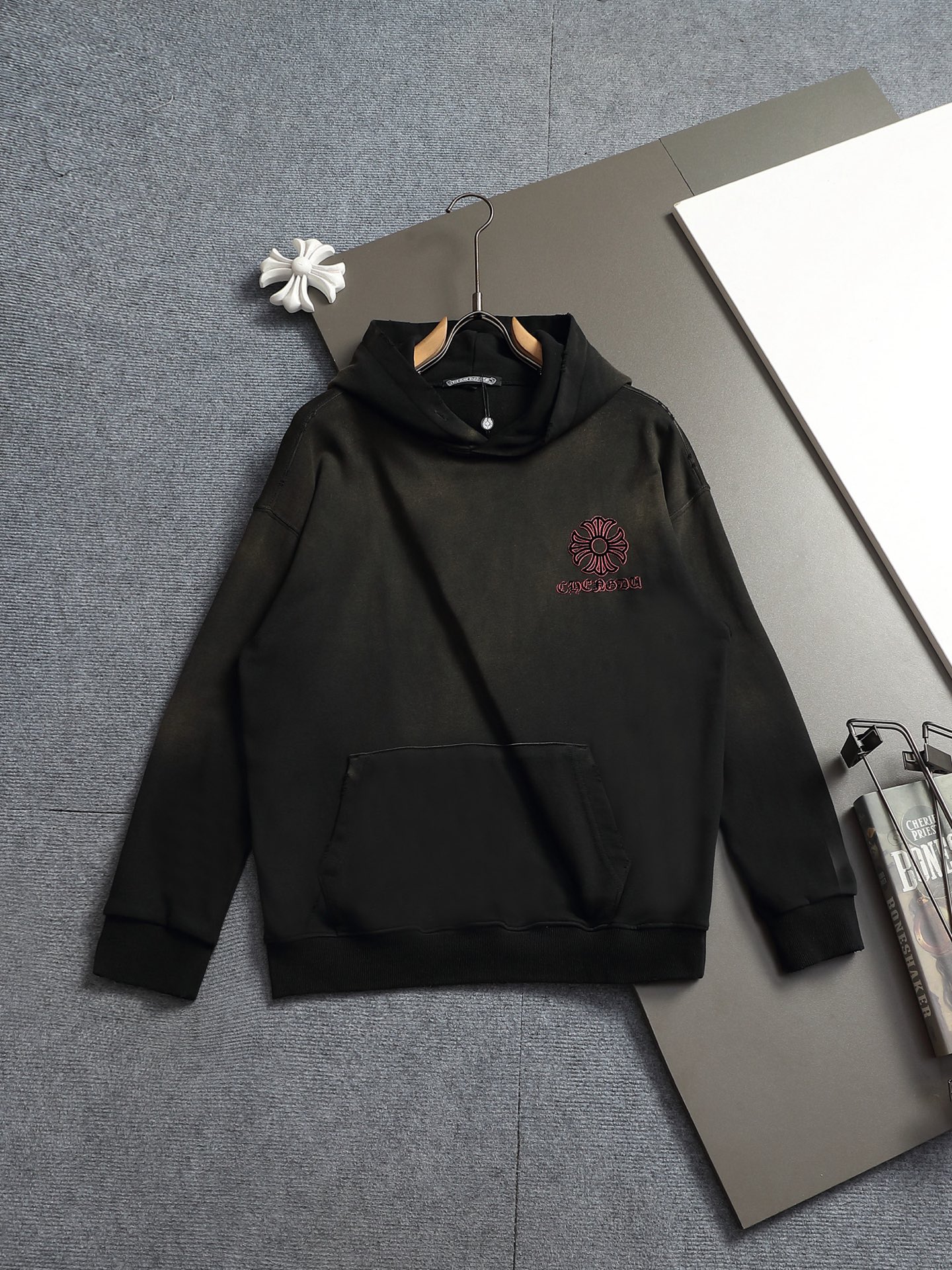 Cheap Chrome hearts Hoody in 215600, $60 USD- [IB215600] - Replica Chrome hearts Hoody