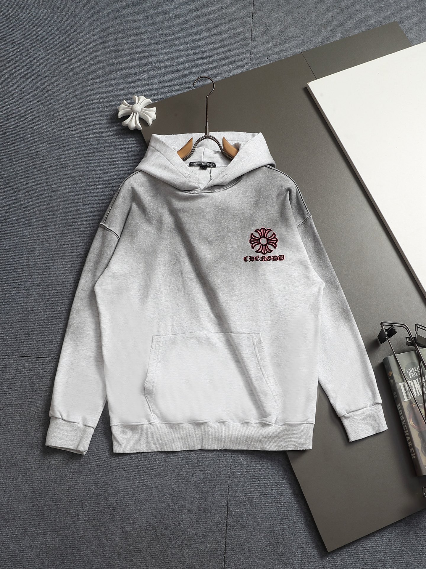 Cheap Chrome hearts Hoody in 215602, $60 USD- [IB215602] - Replica Chrome hearts Hoody