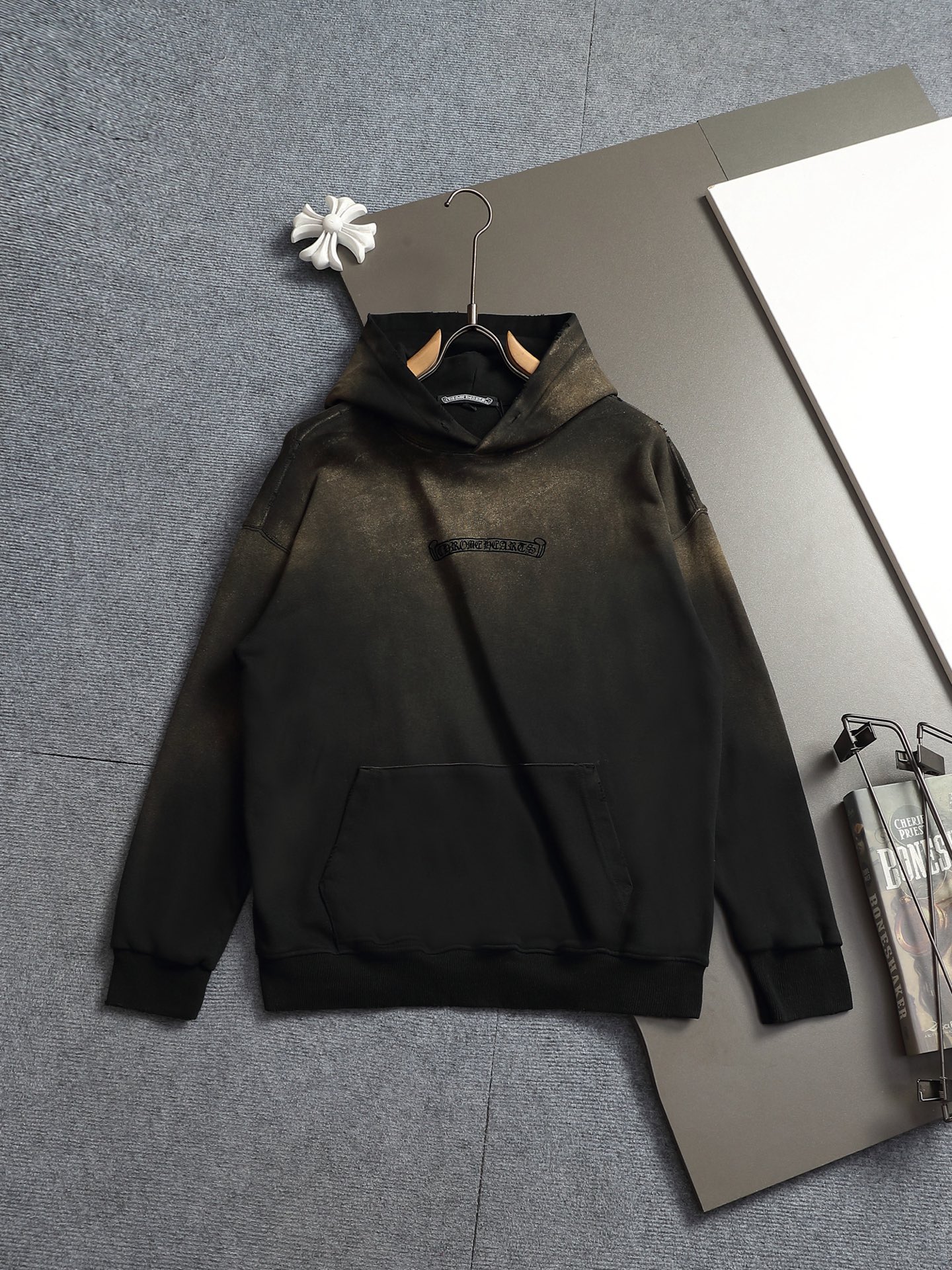 Cheap Chrome hearts Hoody in 215603, $60 USD- [IB215603] - Replica Chrome hearts Hoody