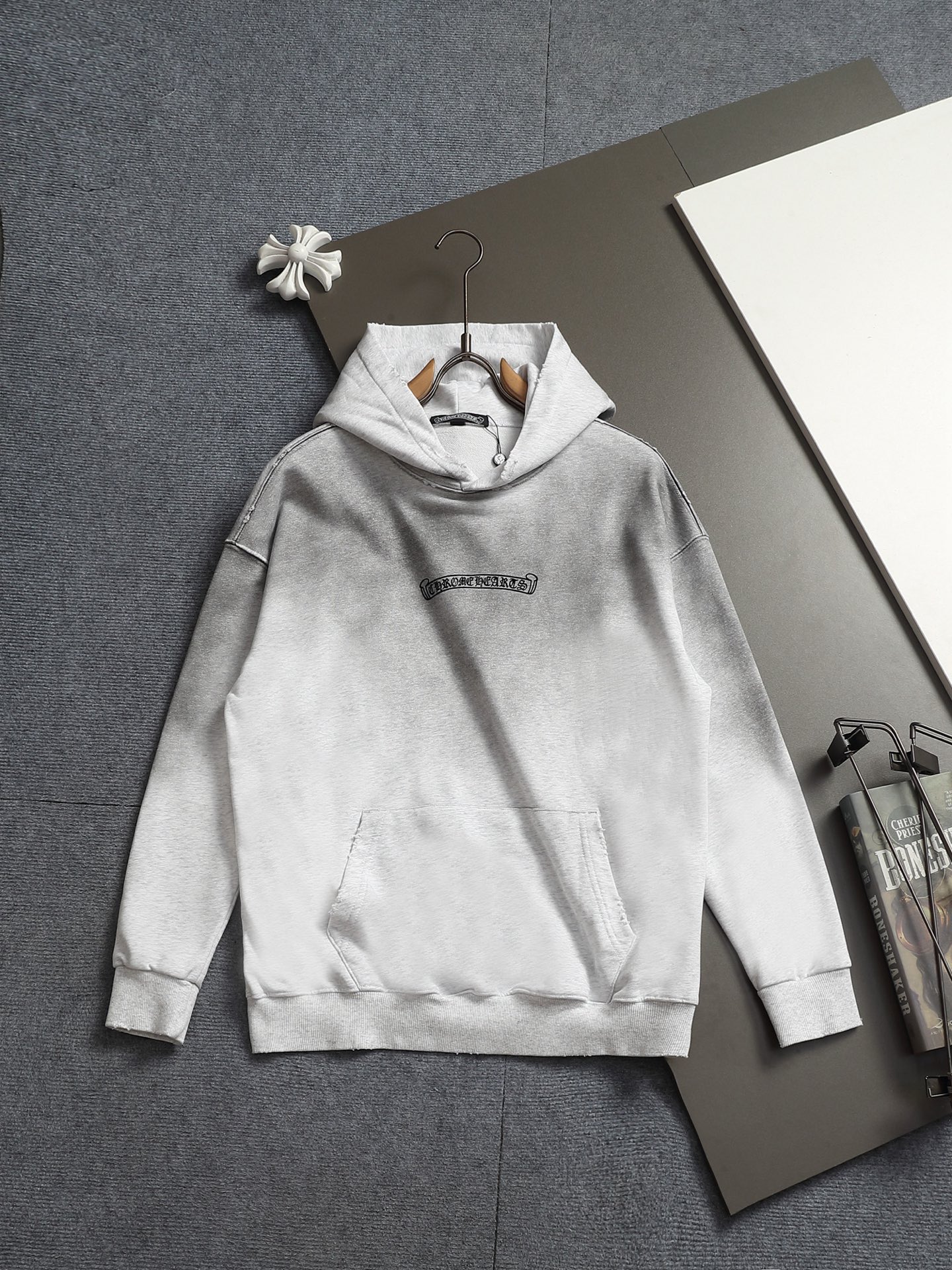 Cheap Chrome hearts Hoody in 215605, $60 USD- [IB215605] - Replica Chrome hearts Hoody