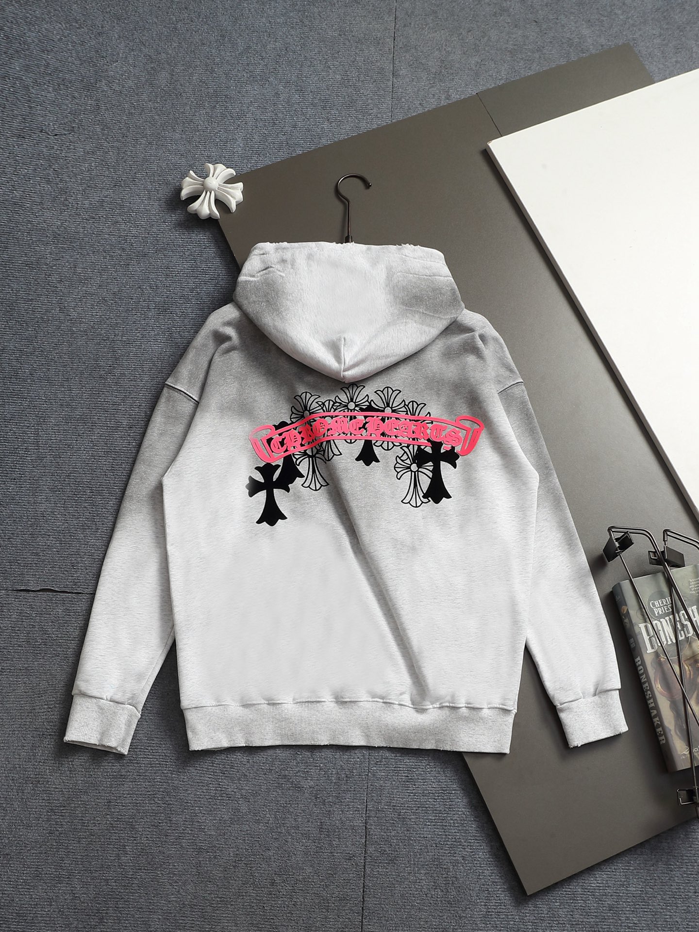 Cheap Chrome hearts Hoody in 215605, $60 USD- [IB215605] - Replica Chrome hearts Hoody