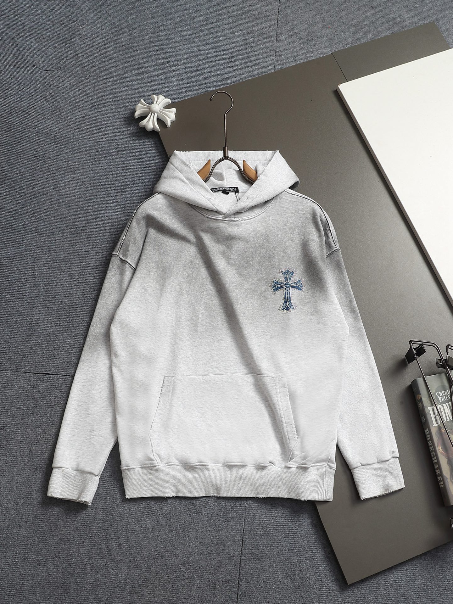 Cheap Chrome hearts Hoody in 215608, $60 USD- [IB215608] - Replica Chrome hearts Hoody