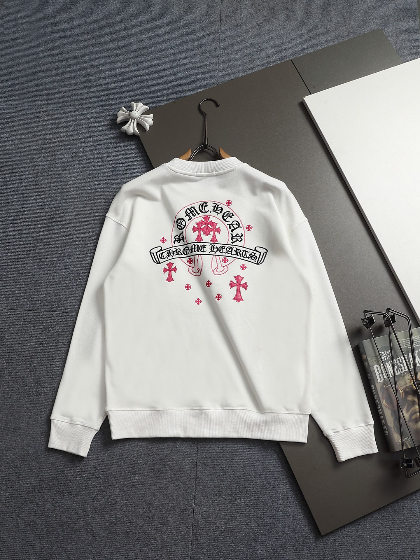 Cheap Chrome hearts Hoody in 215610, $60 USD- [IB215610] - Replica Chrome hearts Hoody