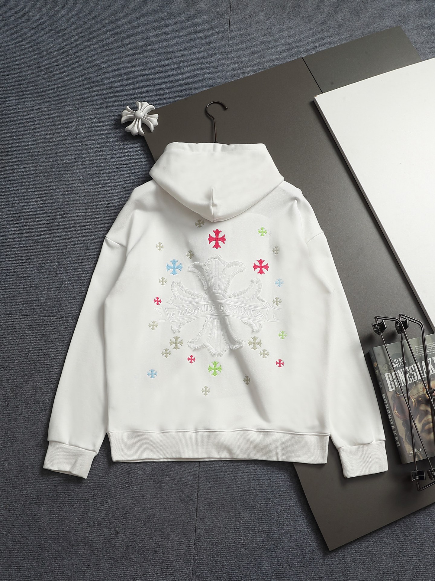 Cheap Chrome hearts Hoody in 215612, $60 USD- [IB215612] - Replica Chrome hearts Hoody