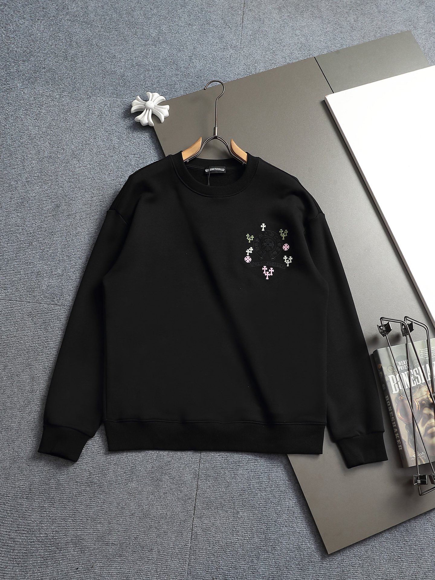 Cheap Chrome hearts Hoody in 215613, $60 USD- [IB215613] - Replica Chrome hearts Hoody