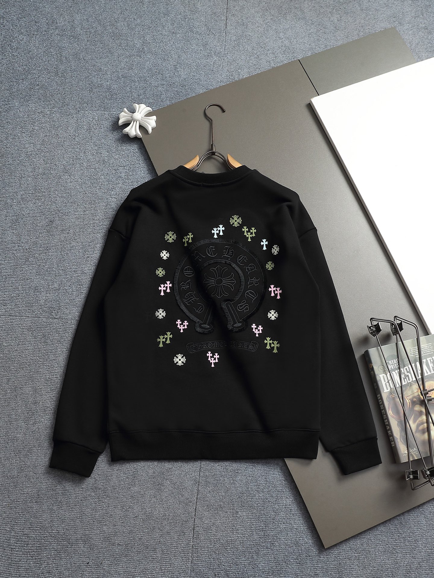 Cheap Chrome hearts Hoody in 215613, $60 USD- [IB215613] - Replica Chrome hearts Hoody