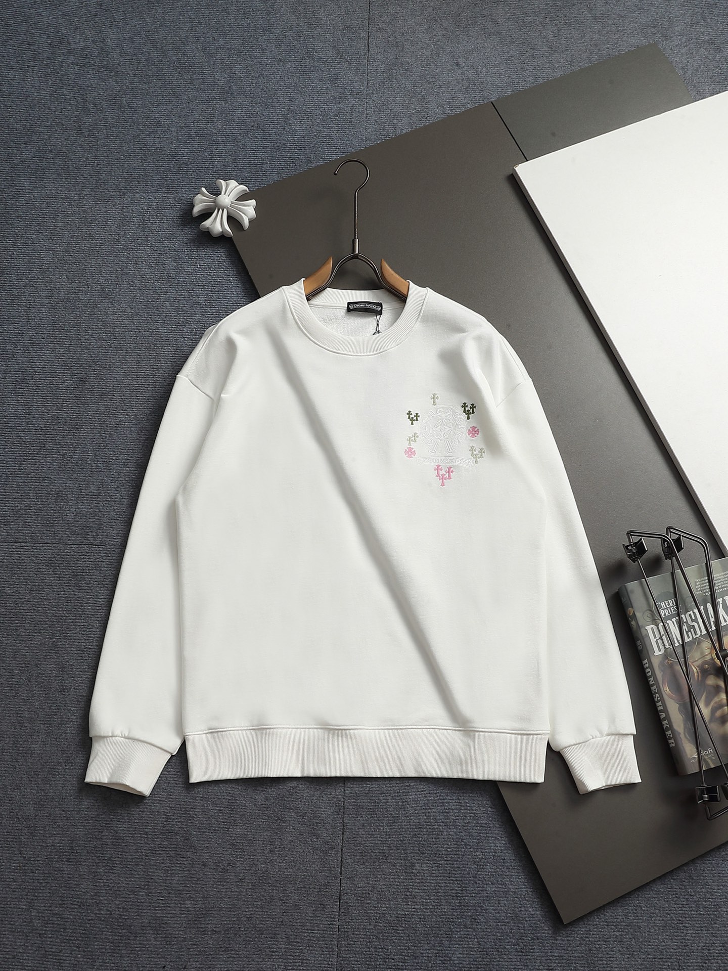 Cheap Chrome hearts Hoody in 215614, $60 USD- [IB215614] - Replica Chrome hearts Hoody