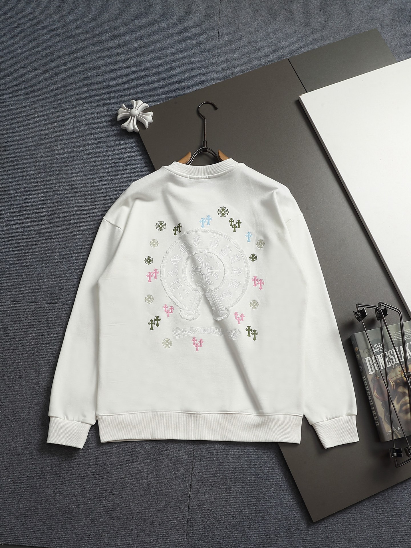 Cheap Chrome hearts Hoody in 215614, $60 USD- [IB215614] - Replica Chrome hearts Hoody