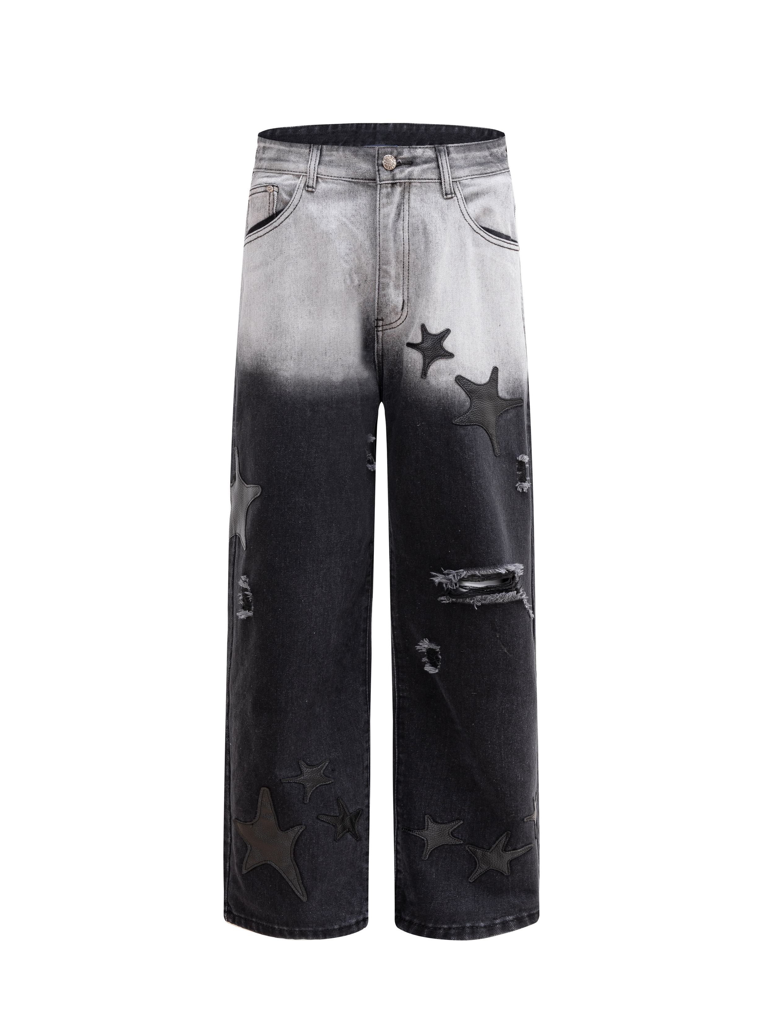 Cheap Chrome Hearts Jeans in 215617, $75 USD- [IB215617] - Replica Chrome Hearts Jeans