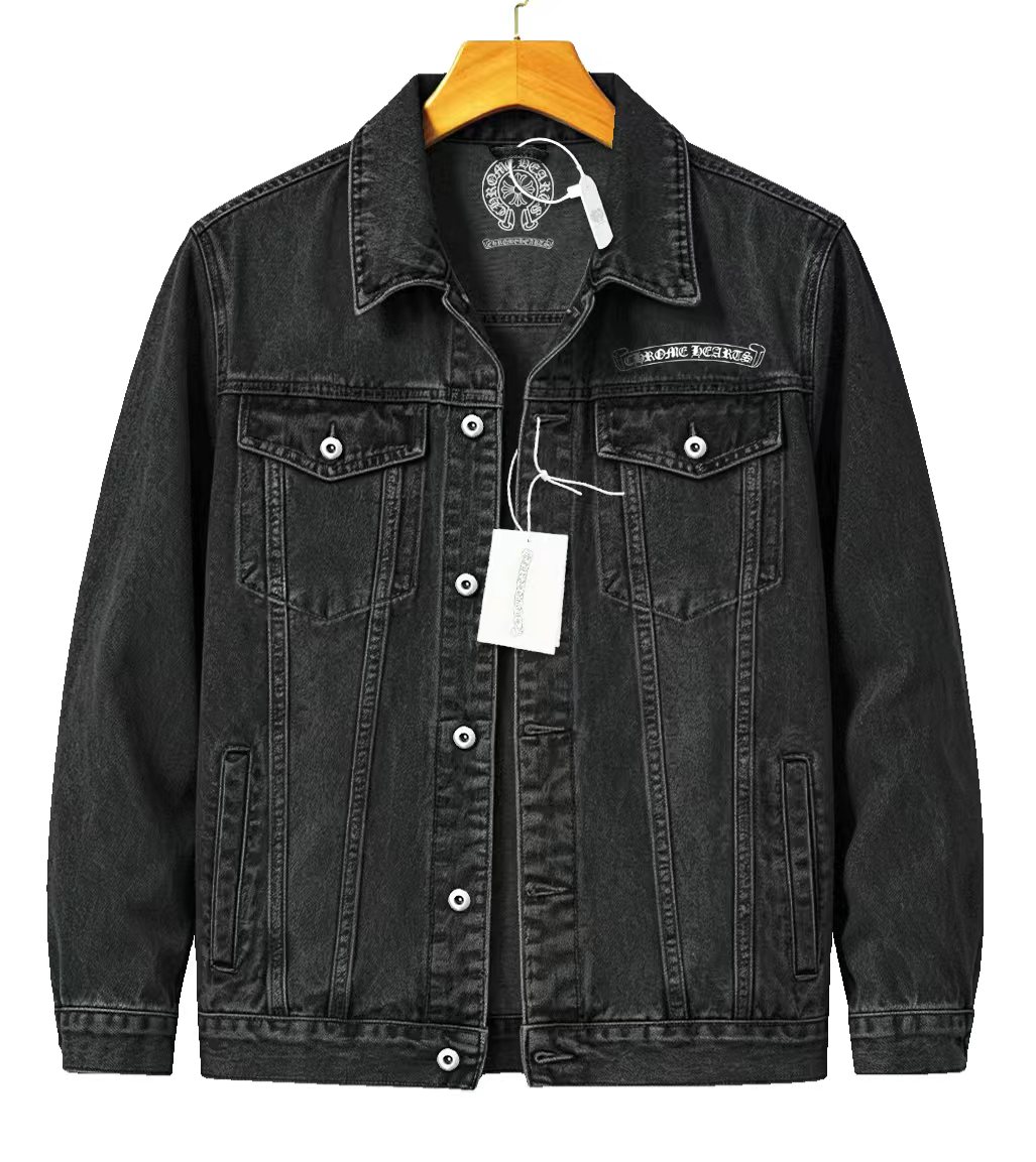 Cheap Chrome Hearts Jackets in 215621, $75 USD- [IB215621] - Replica Chrome Hearts Jackets