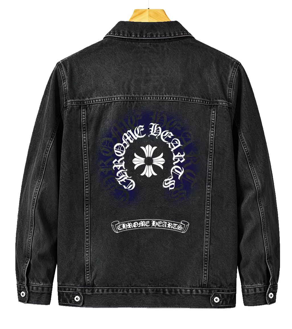 Cheap Chrome Hearts Jackets in 215621, $75 USD- [IB215621] - Replica Chrome Hearts Jackets