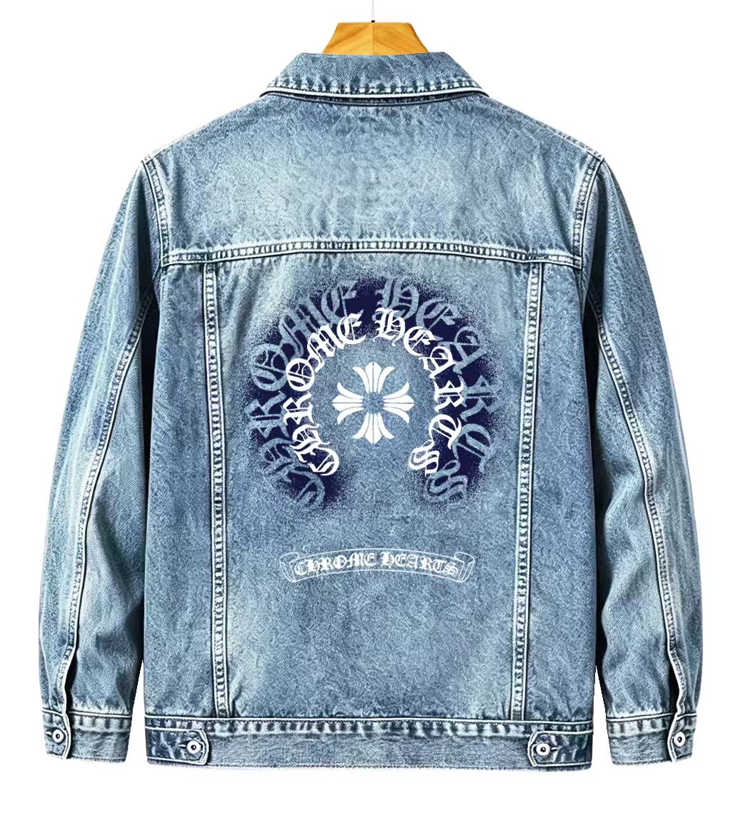 Cheap Chrome Hearts Jackets in 215623, $75 USD- [IB215623] - Replica Chrome Hearts Jackets