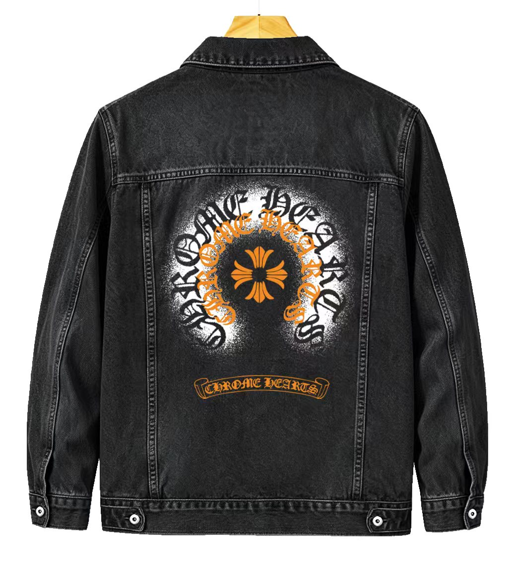 Cheap Chrome Hearts Jackets in 215624, $75 USD- [IB215624] - Replica Chrome Hearts Jackets