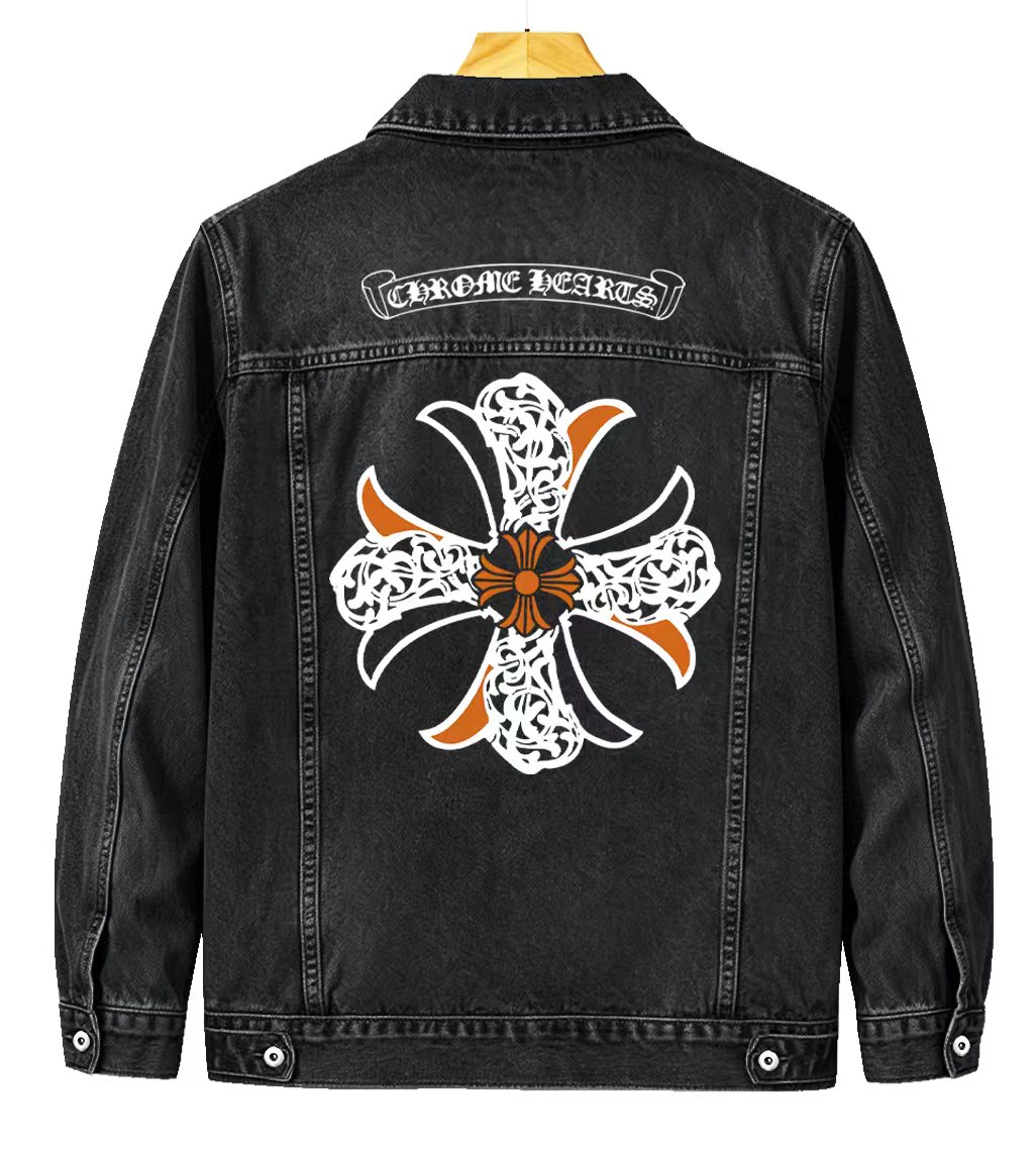 Cheap Chrome Hearts Jackets in 215627, $75 USD- [IB215627] - Replica Chrome Hearts Jackets