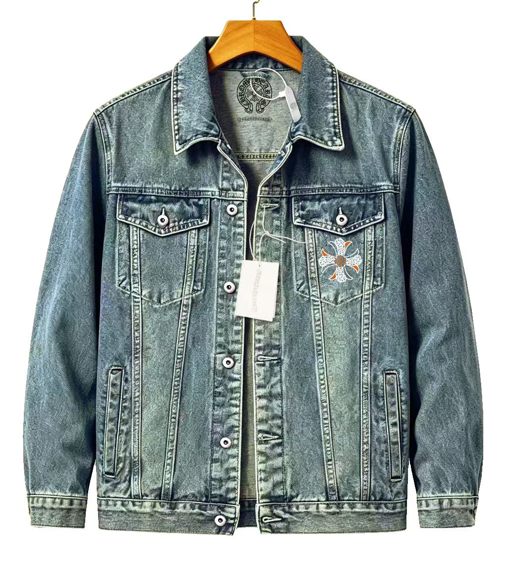 Cheap Chrome Hearts Jackets in 215628, $75 USD- [IB215628] - Replica Chrome Hearts Jackets