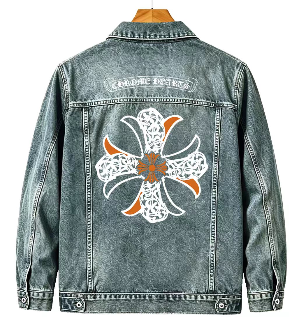 Cheap Chrome Hearts Jackets in 215628, $75 USD- [IB215628] - Replica Chrome Hearts Jackets