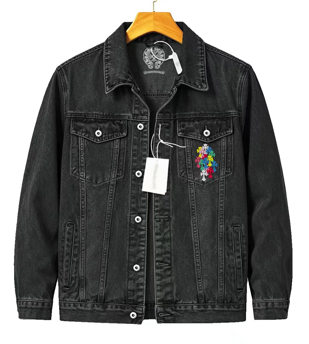 Cheap Chrome Hearts Jackets in 215630, $75 USD- [IB215630] - Replica Chrome Hearts Jackets