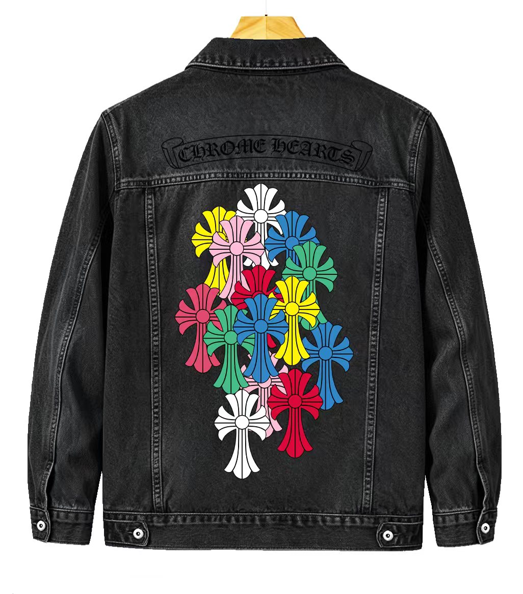 Cheap Chrome Hearts Jackets in 215630, $75 USD- [IB215630] - Replica Chrome Hearts Jackets