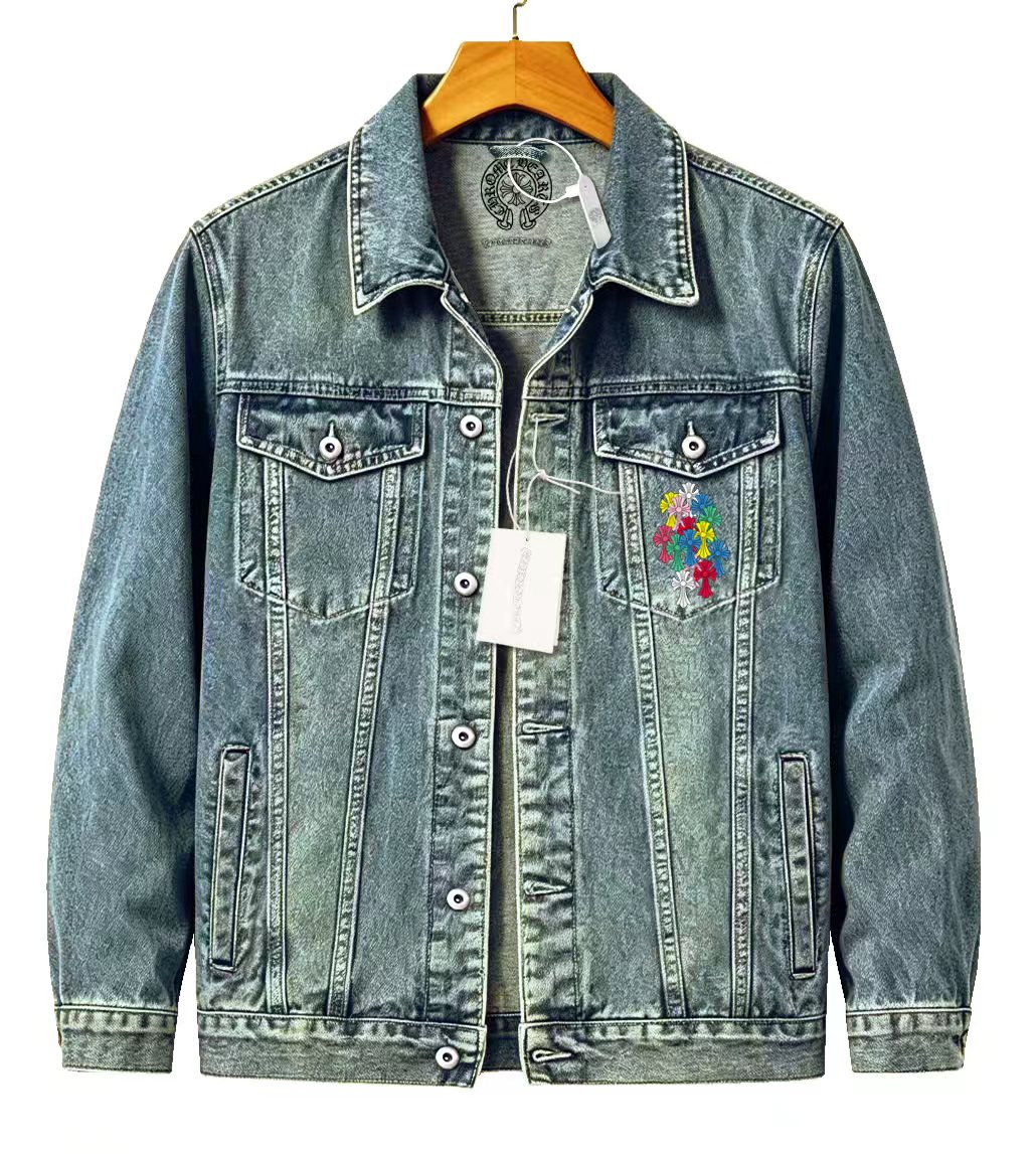 Cheap Chrome Hearts Jackets in 215631, $75 USD- [IB215631] - Replica Chrome Hearts Jackets