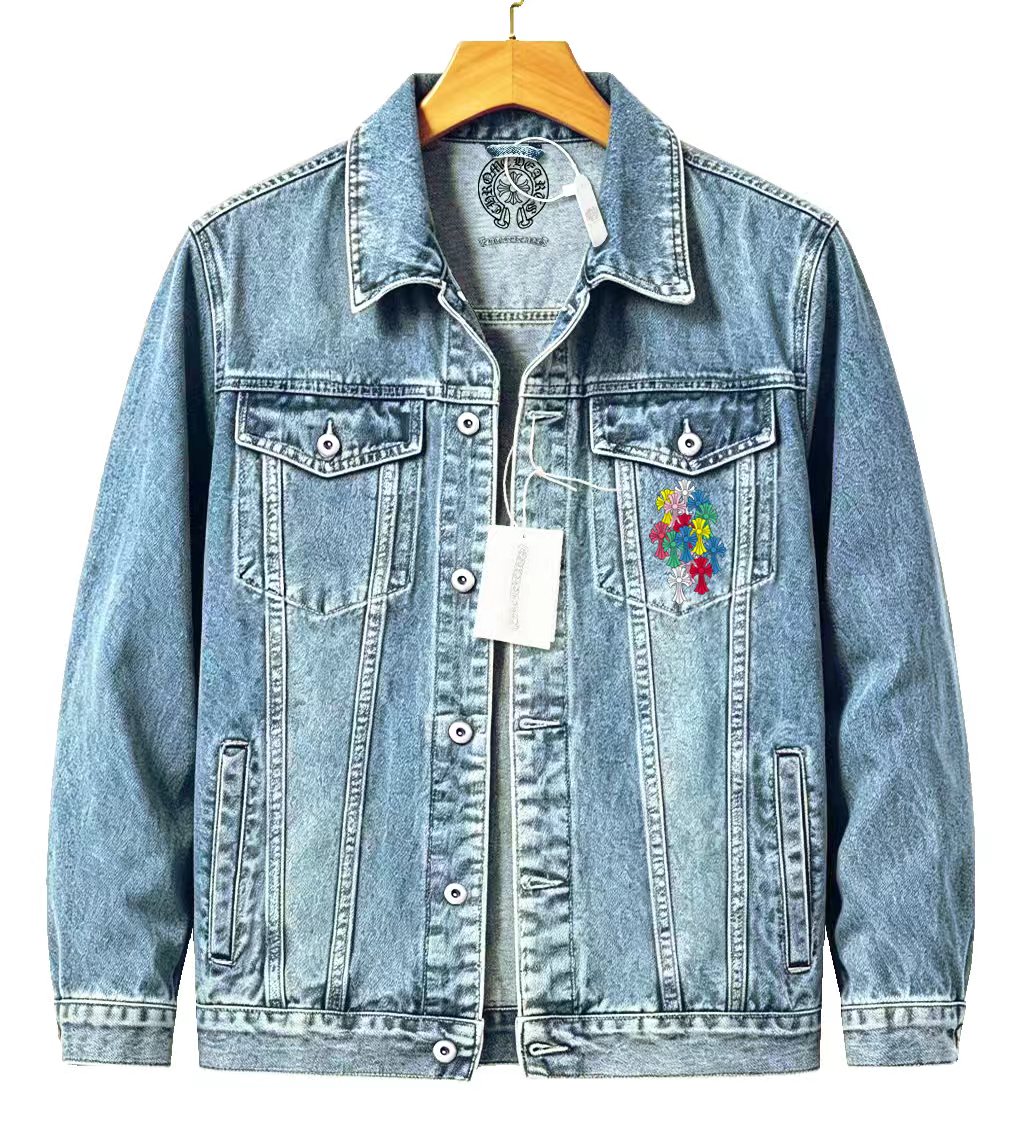 Cheap Chrome Hearts Jackets in 215632, $75 USD- [IB215632] - Replica Chrome Hearts Jackets