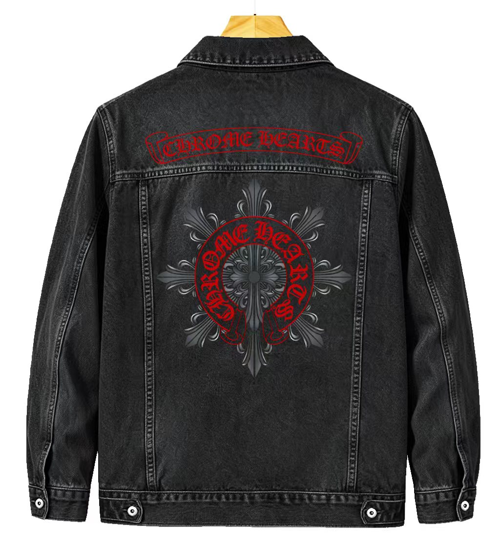 Cheap Chrome Hearts Jackets in 215633, $75 USD- [IB215633] - Replica Chrome Hearts Jackets