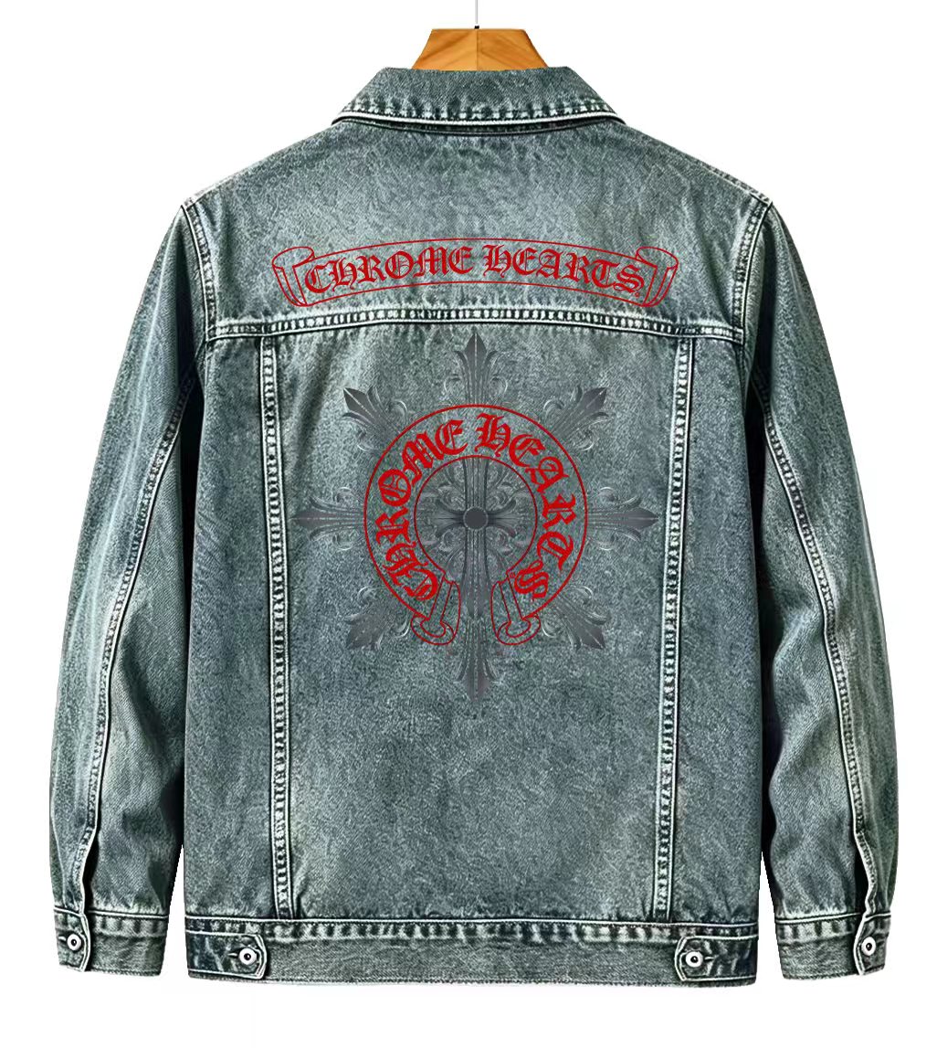 Cheap Chrome Hearts Jackets in 215634, $75 USD- [IB215634] - Replica Chrome Hearts Jackets