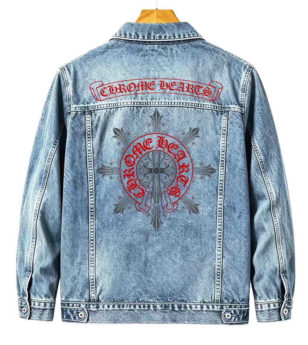 Cheap Chrome Hearts Jackets in 215635, $75 USD- [IB215635] - Replica Chrome Hearts Jackets